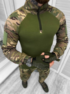 Тактическая рубашка Tactical Duty Shirt UBACS Elite Multicam налокотники в комплекте L - изображение 6