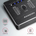 Док-станція Axagon Clone Master для M.2 2 x NVMe SSD USB Type-C 3.2 Black (ADSA-M2C) - зображення 4