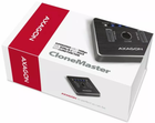 Док-станція Axagon Clone Master для M.2 2 x NVMe SSD USB Type-C 3.2 Black (ADSA-M2C) - зображення 10
