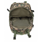 Рюкзак тактический Tactical Backpack B08 Штурмовой походный военный с подсумками 55 л Пиксель - изображение 6