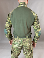 Тактична військова сорочка Убакс (UBACS) CORD (з налокітником), бойова сорочка, мультикам 56 - изображение 5
