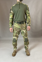 Тактична військова сорочка Убакс (UBACS) CORD (з налокітником), бойова сорочка, мультикам 54 - зображення 6