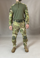 Тактична військова сорочка Убакс (UBACS) CORD (з налокітником), бойова сорочка, мультикам 50 - изображение 6