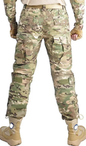 Тактичний військова форма, костюм Military Army Multicam, Штани із захистом колін XL мультикам - зображення 6
