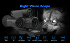 Прибор ночного видения с лазерным дальномером видеозаписи NV009A LRF (Kali) инфракрасный цифровой монокуляр передача на мобильный телефон через WIFI - изображение 5