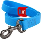 Повідець для собак водостійкий WAUDOG Waterproof, M, Ш 20 мм, Д 305 см, Блакитний (27362Collar)