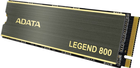 ADATA LEGEND 800 500 GB M.2 2280 PCIe Gen4x4 3D NAND (ALEG-800-500GCS) - obraz 3