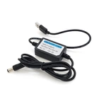 Кабель для роутера 5.5/2.5mm(M) - USB2.0 Input: 5V/Out:12V 1м Black