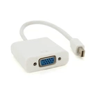 Конвертер mini DisplayPort VGA мама 30 см білий пасивний 4K/2K