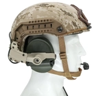 Наушники активные MSA Sordin Supreme Pro X с кожаным оголовьем + крепление на шлем Чебурашка (12387pr) - изображение 10