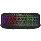 Ігрова клавіатура Genius Scorpion K11 Pro, Black, USB, "дихаюче" RGB підсвічування, 12 мультимедійних кнопок, 1.8 м