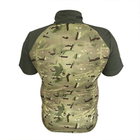 Мужская тактическая рубашка-поло убакс с коротким рукавом Newt Polo Tactic хаки NE-POLU-024-XXL - изображение 3