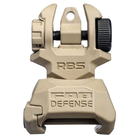 Целик складной FAB Defense RBS на планку Picatinny, цвет койот - изображение 1