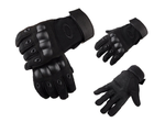 Тактичні Рукавиці Tactical Gloves PRO закриті рукавички чорні розмір M - зображення 7