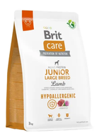 Сухой корм для щенков и молодых собак крупных пород Brit Care Junior Large Breed Lamb & Rice