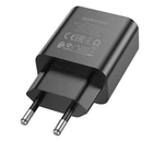 Зарядное устройство BOROFONE Power single port charger BA71A 1Type-C 20W/3A PD/QC Black BA71AB