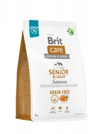 Корм для стареющих собак Brit Care Dog Grain-free Senior & Light беззерновой с лососем