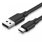Кабель USB 2.0 AM-Type-C M UGREEN US287 3м 3A 18W Nickel Plating 60826 Чорний