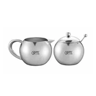 Цукорниця з ложечкою і молочник Gipfel Oreole 9832