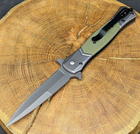 Складной карманный туристический нож для рыбалки и охоты Browning FA52 с отверствием под темляк (2858) - изображение 2
