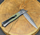 Складной карманный туристический нож для рыбалки и охоты Browning FA52 с отверствием под темляк (2858) - изображение 4