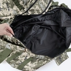 Баул рюкзак тактический водонепроницаемый трехслойный 120л Пиксель - изображение 2