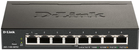 Комутатор D-Link DGS-1100-08PV2/E 8-Port (PoE) Gigabit Smart Managed