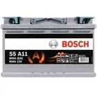 Аккумулятор 80Ah-12v BOSCH AGM (S5A11) (315x175x190),R,EN800