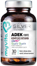 Харчова добавка Myvita Silver Adek Forte 30 капсул для імунітету (5903021591326) - зображення 1