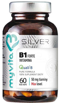 Харчова добавка Myvita Silver Вітамін B1 Forte 50 мг капсул (5903021591777) - зображення 1