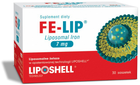 Харчова добавка Ascolip Ліпосомальне залізо 7 мг FE-LIP 30 саше (5903938555114) - зображення 1