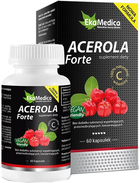 Ekamedica Acerola Forte 500mg 60 kapsułek (5906874160213)