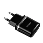 Адаптер мережевий Hoco C12 |2USB, 2.4А| чорный