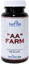 Харчова добавка Invent Farm AA Farm 60 капсул Kudzu Ostropes (5907751403706) - зображення 1
