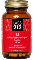 Харчова добавка LABS212 B1 Коензимована кокарбоксилаза + тіамін (5903943955169) - зображення 1