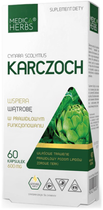 Medica Herbs Karczoch 60 kapsułek (5907622656699) - obraz 1