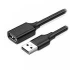 Кабель-продолжатель USB 2.0 AM-AF UGREEN US103 2м Nickel Plating Extension Cable 10316 Черный