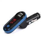 Автомобильный трансмиттер/модулятор CM i9 2xUsb blue