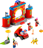 Zestaw klocków LEGO Mickey and Friends Remiza i wóz strażacki Myszki Miki i przyjaciół 144 elementy (10776) - obraz 2
