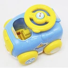 Пластиковая машинка Catapult Car с запуском (синяя) HUANGER HE8017/HE8018