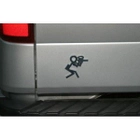 Значек наклейка пейнтболист для автомобиля Paintball эмблема - Silver Primo - изображение 2