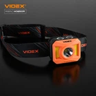 Налобний світлодіодний ліхтарик VIDEX VLF-H085-OR 400Lm 5000K (850mAh незмінний)