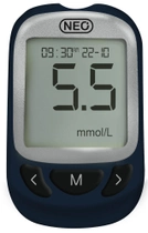 Система для контроля уровня глюкозы в крови Newmed Neo (синій) ( MSL0217BF) - зображення 1