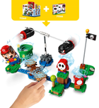 Zestaw klocków LEGO Super Mario Ostrzał Banzai Bill zestaw rozszerzający 132 elementy (71366) - obraz 13