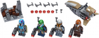 Zestaw klocków LEGO Star Wars Zestaw bojowy Mandalorianina 102 elementy (75267) - obraz 2
