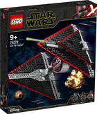 Конструктор LEGO Star Wars Винищувач TIE ситхів 470 деталей (75272) - зображення 3