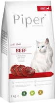Sucha karma dla kotów wystawowych i wybrednych Dolina noteci Piper z wołowiną 3 kg (5902921304210) - obraz 1