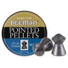 Пули для пневматики Beeman Pointed (4.5мм, 0,55г, 500шт) - изображение 2