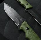 Нескладной тактический нож Tactic туристический охотничий армейский нож с чехлом (2631) - изображение 3
