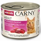 Влажный корм для кошек Animonda Carny Adult мультимясной коктейль 200 г